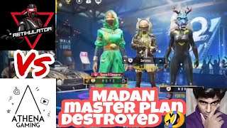 Athena Vs RETI 1v1 TDM  MADAN Master Plan Destroyed 🤣  ArcadeAvenger [upl. by Haggar919]