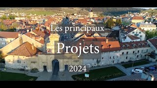 Principaux projets 2024 de la Ville de Pontarlier et de la CCGP [upl. by Nwadrebma]