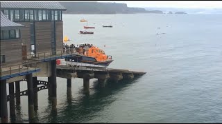 Tenby amp Lifeboat Launch [upl. by Izabel]