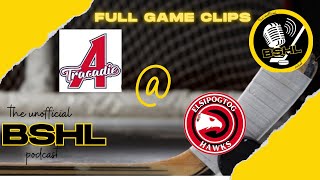 BSHL Podcast Full game clips  Tracadie  Elsipogtog [upl. by Lasala]