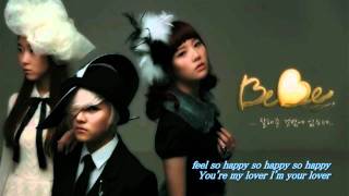 Eng Rom amp Kor Bebe Mignon  Stupid Oppa 오빠 바보 [upl. by Nellda]