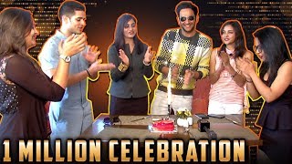 Vikas Gupta Arshi Khan Priyank Sharma amp Jyoti Kumari Renuion  TellyMasala 1 Million Subscribers [upl. by Tekcirc95]