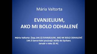 Mária Valtorta kap1443 EVANJELIUM AKO MI BOLO ODHALENÉ [upl. by Htenaj71]