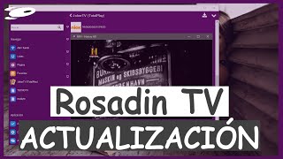 Actualización ROSADIN TV con lista de canales  IPTV2016 [upl. by Ekrub]