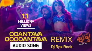 Oo Antava Oo Antava REMIX Pushpa Song HindiSong Gms CompetitionSong HindisongGmsdj [upl. by Grof]