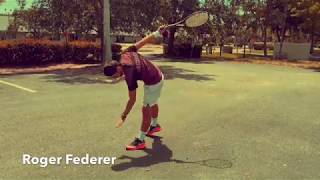 Funny Tennis Player Imitations [upl. by Bornstein]