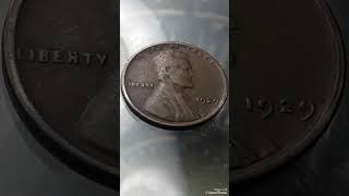 1929 lincoln penny large numberquot9quot Error Found pocket change to look for [upl. by Ellimac587]