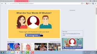 How to make a viral Facebook Quiz [upl. by Ayotal]