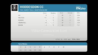 Flitwick 1st XI vs Hoddesdon 1st XI [upl. by Revorg]