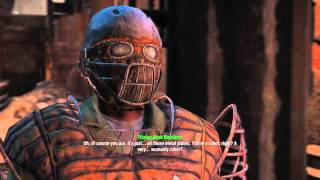 Fallout 4 KLEO FriendlyWomanlyAssaultron Cutscene [upl. by Ardnoel]