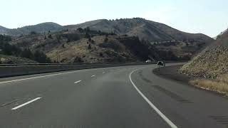 Interstate 84  Oregon Exits 335 to 327 westbound [upl. by Tlok]