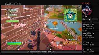 PLAYING FORTNITE WITH VEIWERS  epic commands [upl. by Enneyehc693]