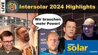 Live PVQuartett  Intersolar 2024 Highlights ☀️🚀 [upl. by Lattimer456]