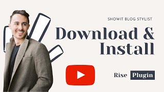 Download and Install the Showit Blog Stylist Plugin [upl. by Jaella]
