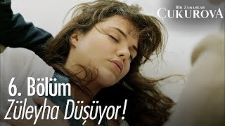 Züleyha merdivenlerden düşüyor  Bir Zamanlar Çukurova 6 Bölüm [upl. by Grania]