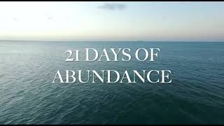 Day 1  21 Days of Abundance Meditation Challenge by Deepak Chopra [upl. by Suired304]