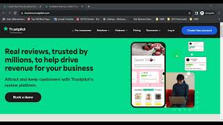 How to list business on Trustpilot Create a free trustpilot account  Get trustpilot reviews [upl. by Nollaf53]