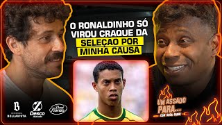 EDILSON CONTA CASO QUE ACABOU COM A ESTREIA DE RONALDINHO NA SELEÇÃO  Cortes do Duda [upl. by Farrel698]