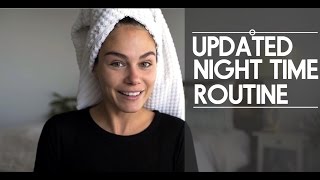 My Updated Night Time Skin Care Routine [upl. by Eidnew686]