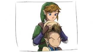 Hyrule Warriors Comic by Alderional Links Hair [upl. by Hpesoj]