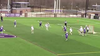 2019 Kenyon Mens Lacrosse Highlights [upl. by Ynattir]