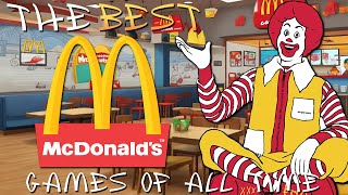 The BEST ever McDonalds Video Games to Have Been Released 🤡 [upl. by Chemosh]