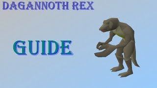 OSRS Dagannoth rex only guide Dagannoth kings old school [upl. by Aztilay]