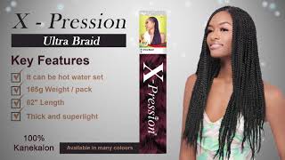 Xpression ultra braids products [upl. by Concettina]