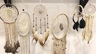 DIY Tutorial  How To Make A Dreamcatcher [upl. by Weidar]