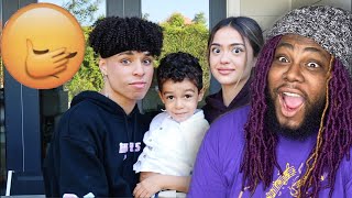 WE ADOPTED A CHILD FOR A DAY Larray ft Nailea Devora Joey Sings Reacts [upl. by Haron]