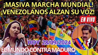 ¡ÚLTIMA HORA VENEZOLANOS EN TODO EL MUNDO MARCHAN CONTRA MADURO [upl. by Perni]