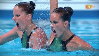 Todo Sincro Duo Libre España Mundial Kazan 2015 [upl. by Alodee812]