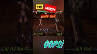 li mei vs liu kang mortal combat unchained fatality hara kiri harakiri [upl. by Eenhpad]