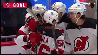 PAUL COTTERS BIG NIGHT IN DC NJDevils TheSweathogs [upl. by Assenal]