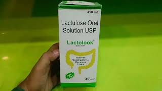 Lactulose Oral Solution Uses In Hindi  Lactolook Solution Uses In Hindi [upl. by Ydniw756]