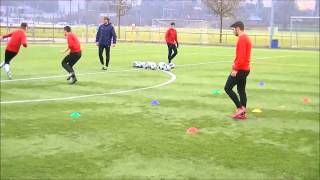 Fußball  360° Spieler  Schnelligkeitstraining Kognitiv [upl. by Gillett280]