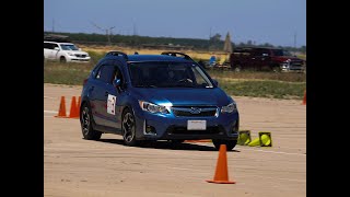 SCCA SFR Crows Landing Autocross 5202023  Subaru Crosstrek [upl. by Nachison]