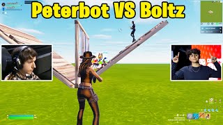 Peterbot VS Boltz 1v1 Buildfights [upl. by Cheney403]