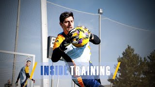 Final training session ahead of Getafe clash  Real Madrid City [upl. by Meehaf]