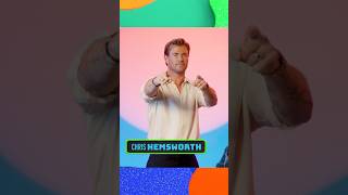 Chris Hemsworth picks the New York Giants 🏈 SlimeTime [upl. by Ernestus]