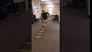 Agility Ladder Ickey Shuffle [upl. by Airenahs125]