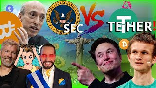 🚨¿BITCOIN en Riesgo malo o bueno😱  CISNE NEGRO  SEC vs Tether  Wormhole  Pizza Day  Cripto HOY [upl. by Akela549]