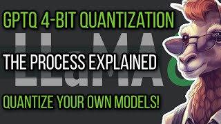 LLaMa GPTQ 4Bit Quantization Billions of Parameters Made Smaller and Smarter How Does it Work [upl. by Eiramyllek]