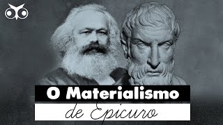 O MATERIALISMO de EPICURO  Filosofia Helenista  História da Filosofia [upl. by Nnayllehs557]