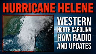 Buncombe County Update  Western North Carolina  Emergency and HAM Radio Traffic [upl. by Aenat174]