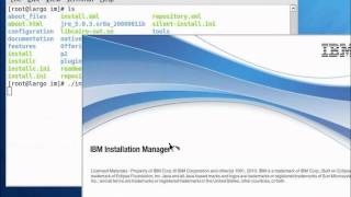 Installing IBM Installation Manager on Linux [upl. by Leyes2]