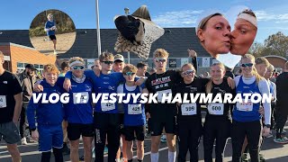 VLOG 1 VESTJYSK HALVMARATON [upl. by Amos]