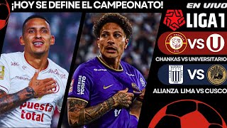 UNIVERSITARIO CAMPEÓN 2024 CHANKAS VS UNIVERSITARIO  FECHA 17 LIGA 1 CLAUSURA 2024 [upl. by Gagne]