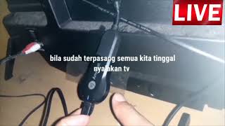 cara pasang HDMI DONGLE di tv Polytron dengan mudah [upl. by Hteboj881]