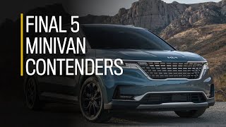 Final 5 Minivan Contenders  Drivingca [upl. by Reddy303]